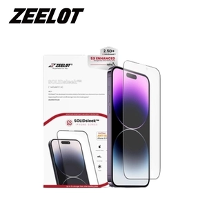 Dán Chống Va Đập iPhone 15 Zeelot Solidsleek Matte Full Cao Cấp Đen