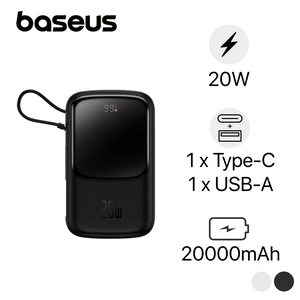 Pin sạc dự phòng sạc nhanh Baseus Qpow Pro 20.000mAh 20W