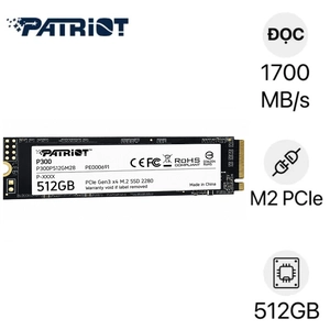 Ổ cứng SSD Patriot P300 M2 PCIE NVME 2280 512GB