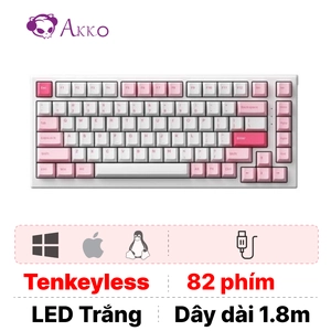 Bàn phím cơ AKKO Monsgeek MG75 Prunus Lannesiana