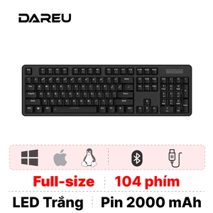 Bàn phím cơ không dây Dareu EK810G