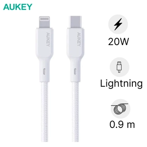 Cáp sạc Aukey Type-C to Lightning MFI CB-CL5 1.2m