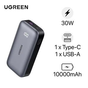 Pin sạc dự phòng Ugreen sạc nhanh 30W PB502 25185