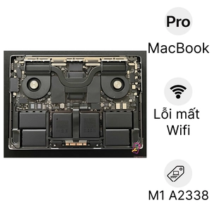 Linh kiện main - mất Wifi Bluetooth MacBook Pro M1 A2338 2020