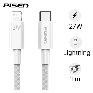 Cáp Pisen QuickVivid USB-C to lightning 1m
