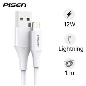 Cáp Pisen Fast - Vivid USB-A to lightning 1m