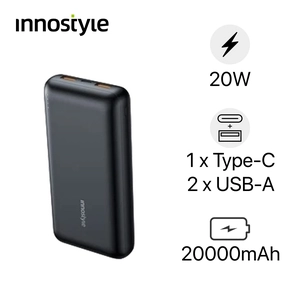 Pin dự Phòng Innostyle Powermax Pd 20w 20.000mah 1c2a Ip20kpd