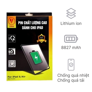 Linh kiện pin iPad Air 1 chính hãng Vmas