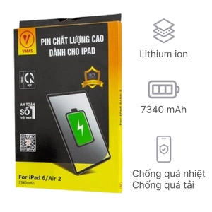 Linh kiện pin iPad Air 2 chính hãng Vmas