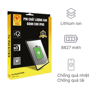 Linh kiện pin iPad Gen 9 2021 chính hãng Vmas