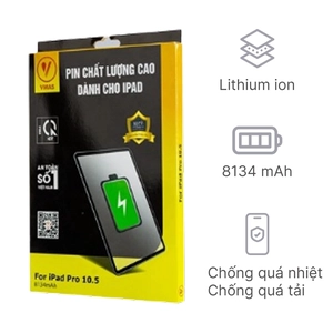 Linh kiện pin iPad Pro 10.5 2017 chính hãng Vmas