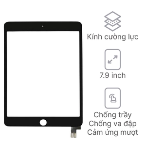 Linh kiện kính cảm ứng iPad Mini 4 chính hãng Aries