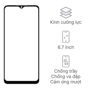 Linh kiện kính màn hình Samsung Galaxy A06 Loại G+