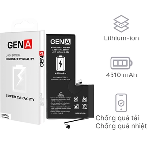 Linh kiện pin iPhone 11 Pro Max dung lượng siêu cao chính hãng GENA