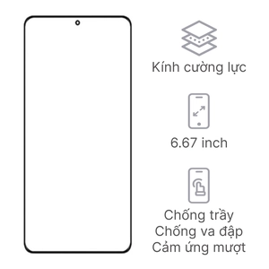 Linh kiện kính màn hình Xiaomi Redmi Note 13 Pro loại A+