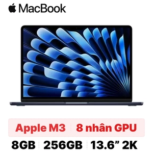 MacBook Air M3 13 inch 8CPU 8GPU 8GB 256GB 2024 VN/A - Đã kích hoạt