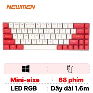 Bàn phím cơ không dây Newmen GM680