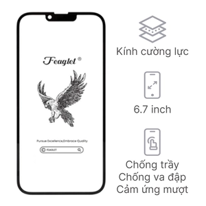 Linh kiện kính màn hình iPhone 14 Plus chính hãng Feaglet
