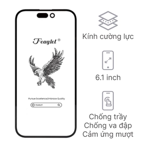Linh kiện kính màn hình iPhone 14 Pro chính hãng Feaglet