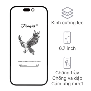 Linh kiện kính màn hình iPhone 14 Pro Max chính hãng Feaglet