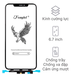 Linh kiện kính cảm ứng iPhone 12 Pro Max chính hãng Feaglet