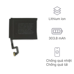 Linh kiện pin Apple Watch Series 4 chính hãng Aries