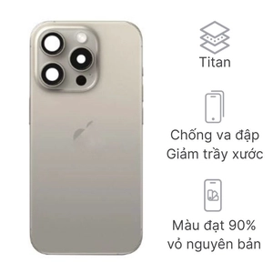Linh kiện vỏ máy iPhone 15 Pro Max chính hãng Aries
