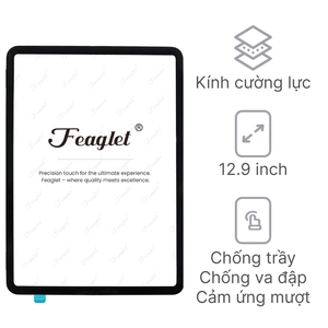 Linh kiện kính màn hình iPad Pro 12.9 inch 2018 chính hãng Feaglet