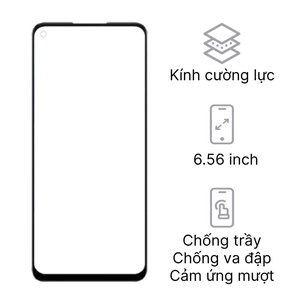 Linh kiện kính màn hình Oppo A76 Loại G+
