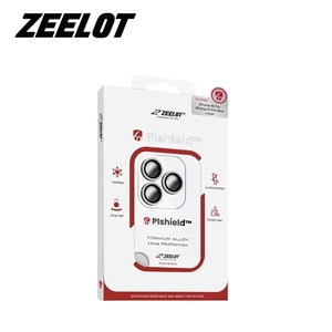 Miếng dán camera iPhone 16 Pro/16 Pro Max Zeelot Pishield viền màu chống va đập