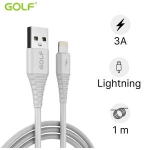 Cáp Golf Lightning Sạc Nhanh 3A GC-64 Dài 1M
