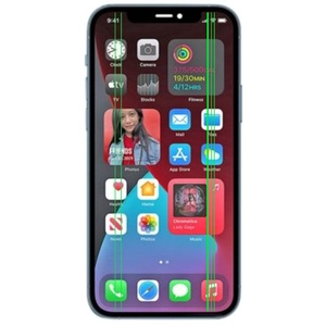 Linh kiện sọc màn hình iPhone 12 Pro Max