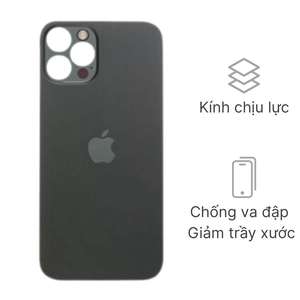 Linh kiện kính lưng iPhone 12 Pro Max chính hãng GENA