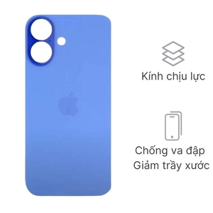 Linh kiện kính lưng iPhone 16 Plus chính hãng GENA