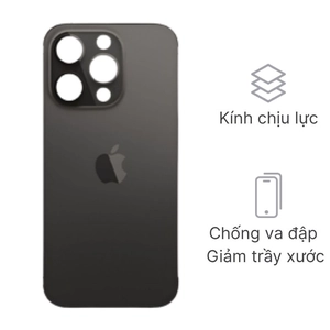 Linh kiện kính lưng iPhone 16 Pro chính hãng GENA