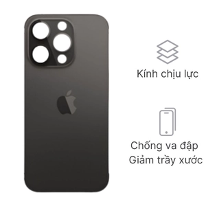 Linh kiện kính lưng iPhone 16 Pro Max chính hãng GENA