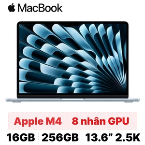 MacBook Air M4 13 inch 16GB 256GB 2025 - Đã kích hoạt