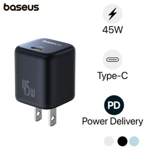 Sạc nhanh Baseus Picogo Gan 1c 45W (US)