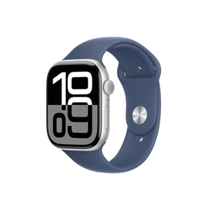 Apple Watch Series 10 46mm (GPS) Viền nhôm, Dây cao su, Size M/L - Cũ trầy xước