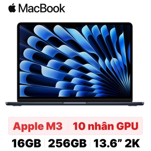 MacBook Air M3 13 inch 8CPU 10GPU 16GB 256GB 2024 - Cũ đẹp