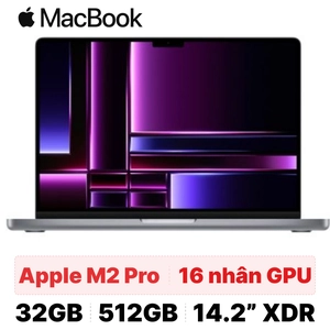 MacBook Pro M2 Pro 14 inch 10CPU 16GPU 32GB 512GB 2023 - Cũ đẹp