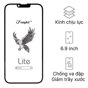 Linh kiện kính màn hình iPhone 17 Pro Max chính hãng Feaglet