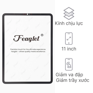 Linh kiện kính màn hình iPad Pro 11 2022 PT chính hãng Feaglet