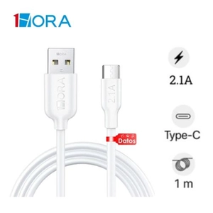 Cáp 1HORA CAB237 USB-A to Type-C 1M