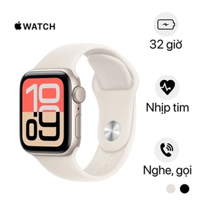 Apple Watch SE 3 2025 40mm (GPS) Viền nhôm dây cao su - Đã kích hoạt