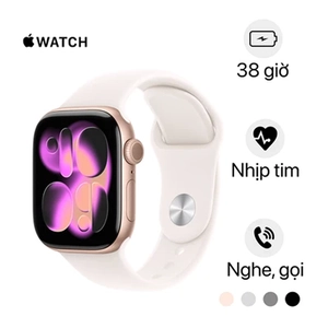 Apple Watch Series 11 46mm (GPS) Viền nhôm Dây cao su size S/M - Cũ đẹp