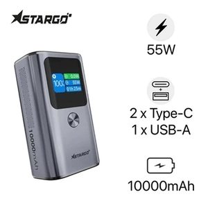 Pin dự phòng StarGO HyperCharge Gem 1 10000mAh 55W 2C1A
