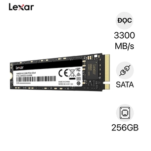 Ổ cứng SSD Lexar NM620 M2 2280 PCIE GEN 3x4 NVME 256GB