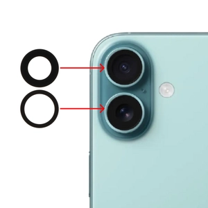 Linh kiện kính camera sau iPhone 16 Plus