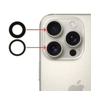 Linh kiện kính camera sau iPhone 16 Pro Max